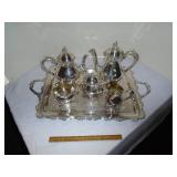Silver Plate tea service stunning