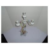 Antique Dresden candelabra