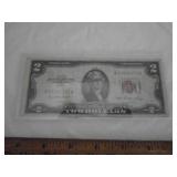 $2 Federal Reserve Note redseal