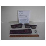 Sharp Aquos 3D glasses