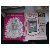 Rock-ola jukebox repair manuals and more