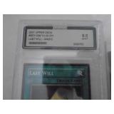 Graded Yu-Gi-Oh card comes with last lot