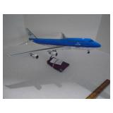 KLM metal airplane model