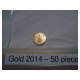 50 gold 1/10 Oz liberties