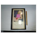 1950s pin-up calendar