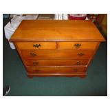Solid wood dresser