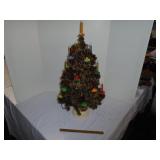 Antique bubble light tree