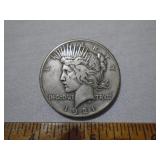 1921 peace silver dollar