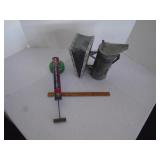 Bee smoker, bug sprayer