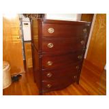 Mahogany chest