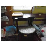 Antique folding table