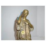 Bronze Greek goddess