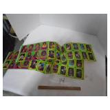 Incredable HULK stickers 1980