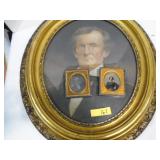 Jefferson Davis Daguereotype & litho