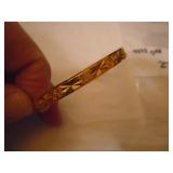 24 K gold bangle braclet