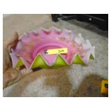 Artglass brides basket
