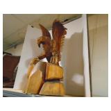 30 tall Carved eagle