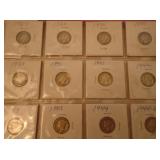 Mercury dime collection