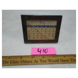 Tiffany sterling calender
