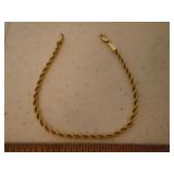14K gold braclet