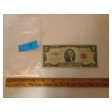 Red seal star note RARE