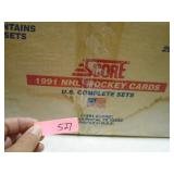 Case score hocky cards