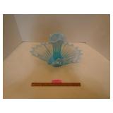 Art glass opalessant blue