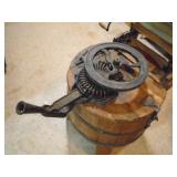 1/2 Barrell Antique washing machine