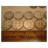 Ben Franklin 1/2 dollars