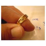 14K gold ring mans