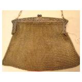 German Silver antique purse
