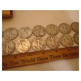 Liberty Silver half dollars