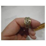 Mans Gold and diamond ring