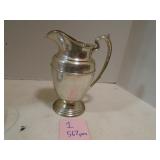 Sterling silver water pitcher