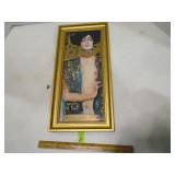 Semi nude Painted tile