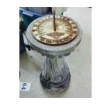 METAL SUNDIAL ON STAND
