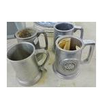 BAYLOR PEWTER CUPS