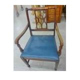 MAHOGANY ARM CHAIR