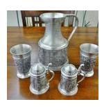 PEWTER ALE SET