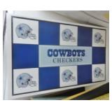 DALLAS COWBOYS CHECKERS
