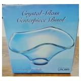 LAURA CRYSTAL CENTERPIECE BOWL