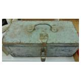 EXTERIOR OF WOODEN TOOL CHEST