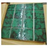 WITH MATCHING SQUARE TILES