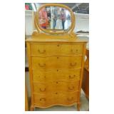 B E NO. 503 CHEST OF DRAWERS WITH MIRROR