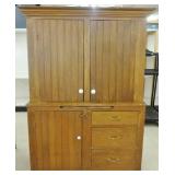 LARGE WOODEN JELLY CABINET