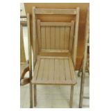 WOODEN FOLDING CHAIR