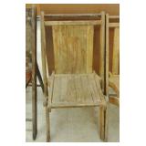 WOODEN FOLDING CHAIR