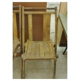 WOODEN FOLDING CHAIR
