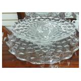 PLATTER AND BOWL FOSTORIA