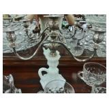 GLASS BASE CANDLEHOLDER